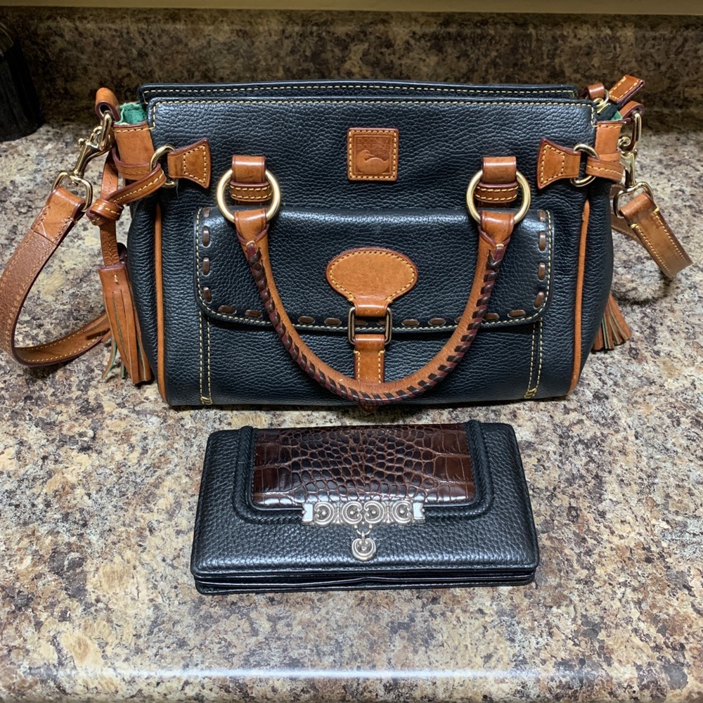 Dooney & Bourke purse, matching Brighton wallet